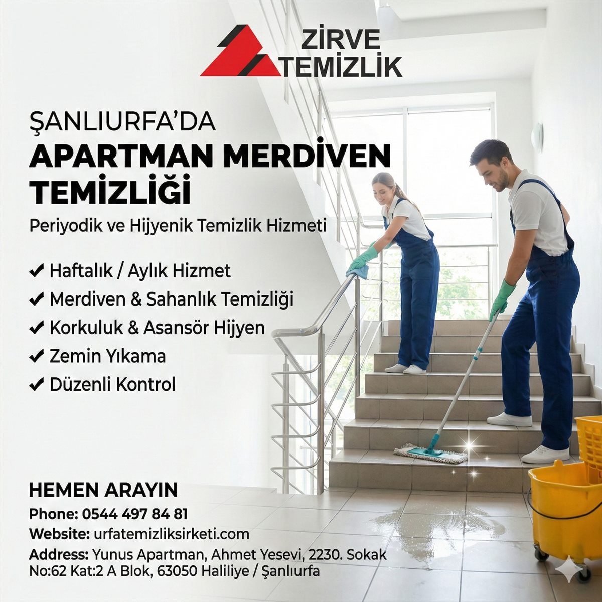 Şanlıurfa Apartman Temizliği İçin Yönetim Rehberi
